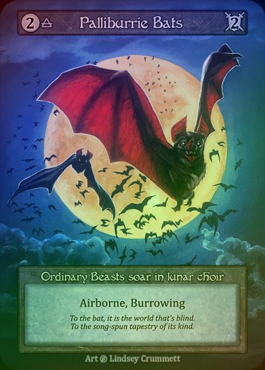 【FOIL】[Air] Palliburrie Bats [beta-Ordinary]